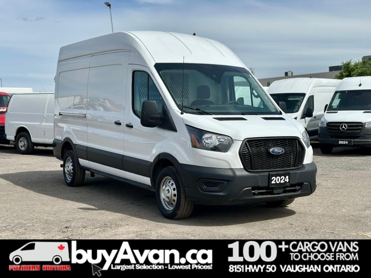 2024 Ford Transit Cargo Van T-250 High Roof 148 WB AWD + Divider  *CASH PRICE Photo