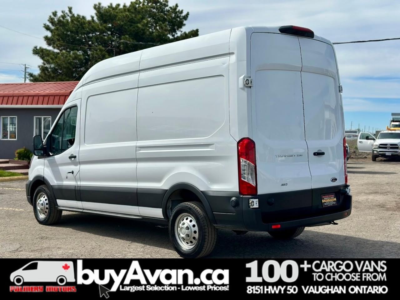 2024 Ford Transit Cargo Van T-250 High Roof 148 WB AWD + Divider  *CASH PRICE Photo