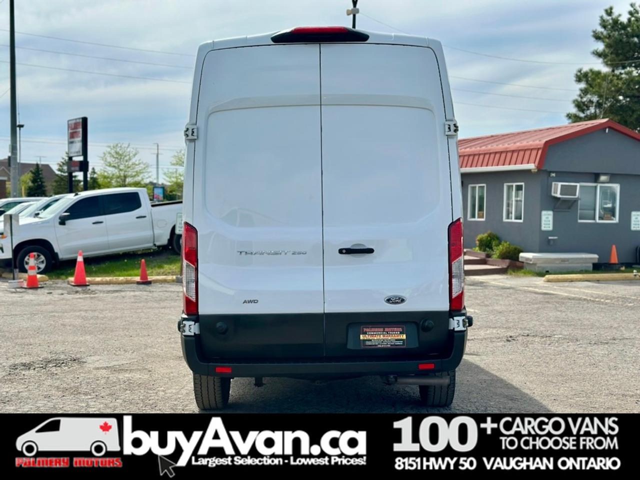 2024 Ford Transit Cargo Van T-250 High Roof 148 WB AWD + Divider  *CASH PRICE Photo