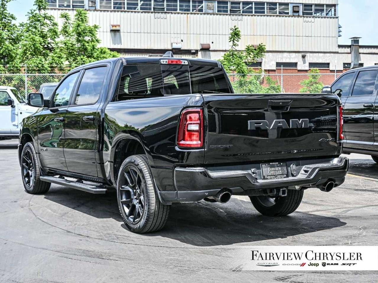 2026 RAM 1500 Sport 4x4 Crew Cab 5'7 Box NIGHT EDITION   PANO ROOF   LEATHER   HARMAN KARDON   14.4 SCREEN   LEVEL 1 Photo