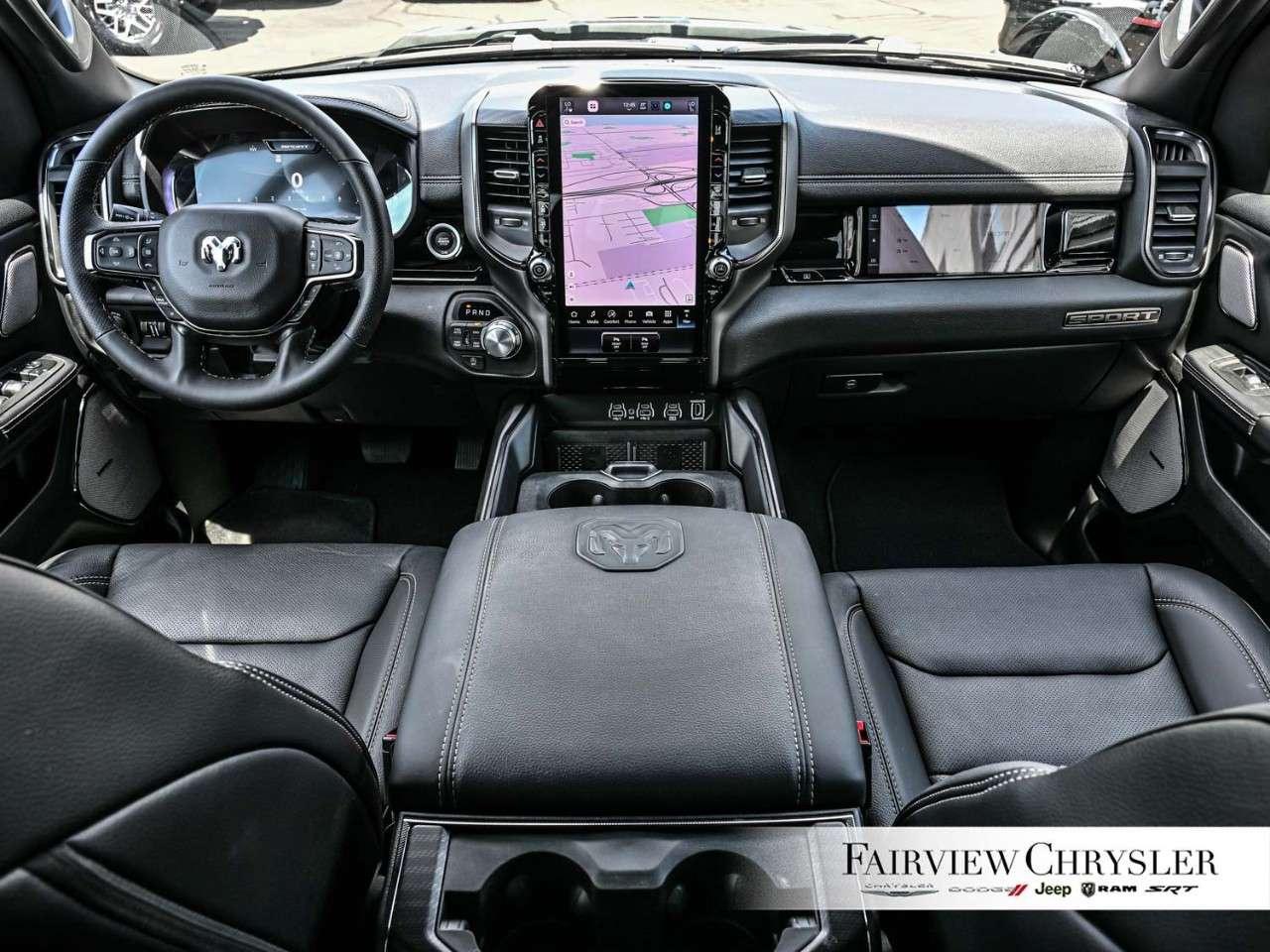 2026 RAM 1500 Sport 4x4 Crew Cab 5'7 Box NIGHT EDITION   PANO ROOF   LEATHER   HARMAN KARDON   14.4 SCREEN   LEVEL 1 Photo