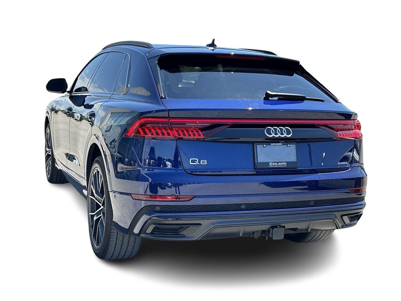 2023 Audi Q8 55 3.0T Progressiv quattro 8sp Tiptronic    Black Photo