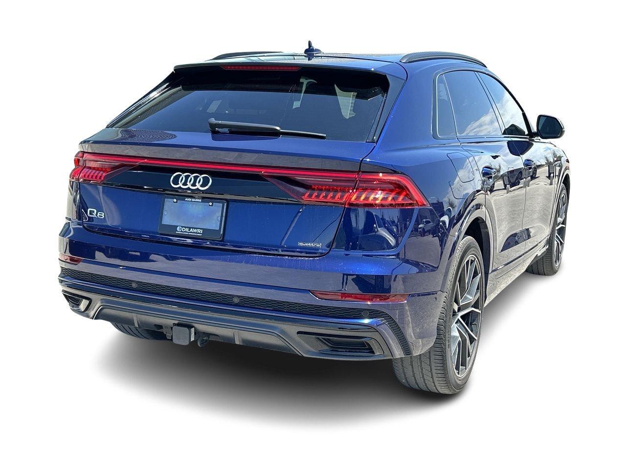 2023 Audi Q8 55 3.0T Progressiv quattro 8sp Tiptronic    Black Photo