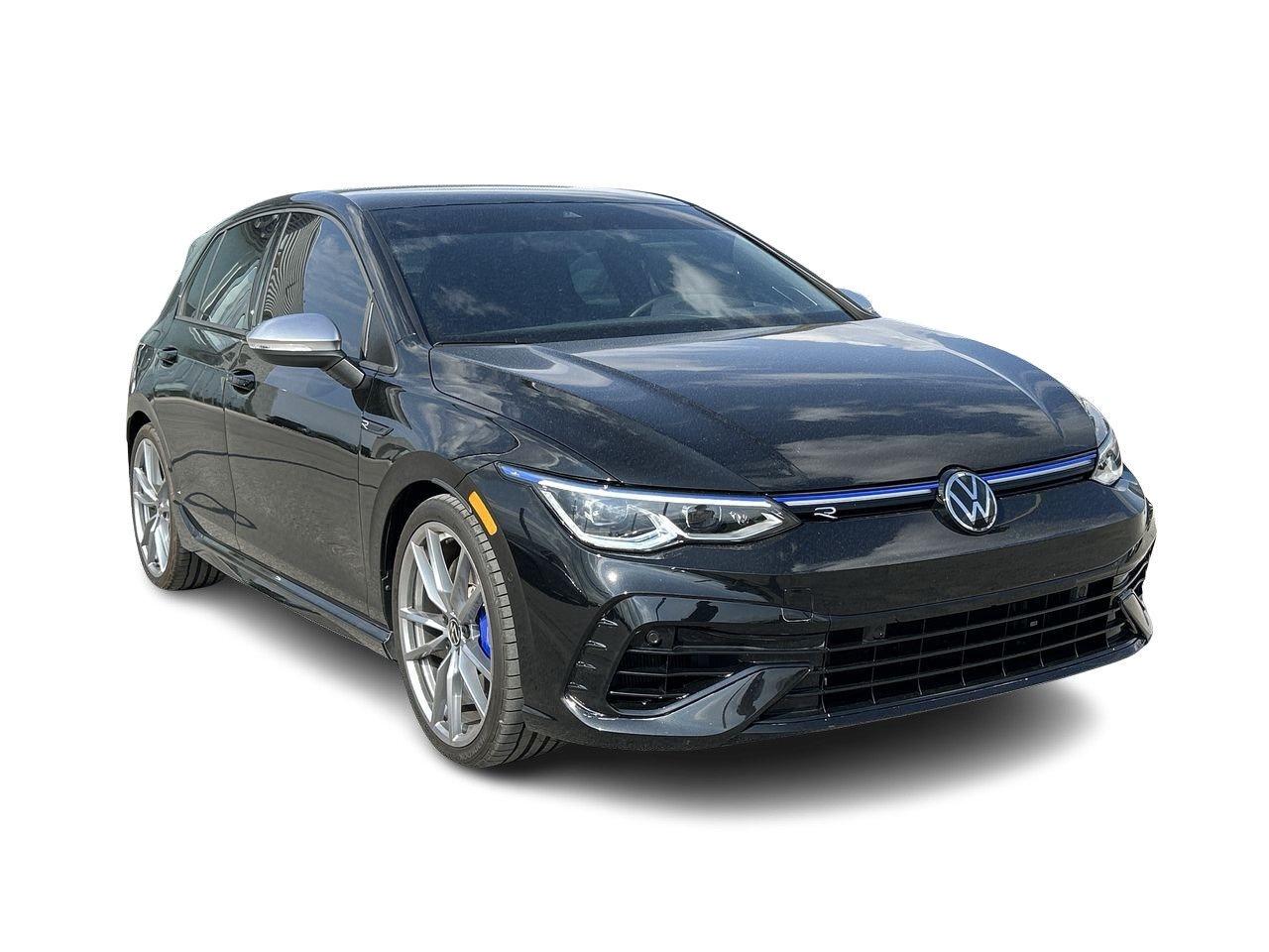2024 Volkswagen Golf R 2.0T 7Sp at DSG w/Tip   Titan Black with Blue acce Photo