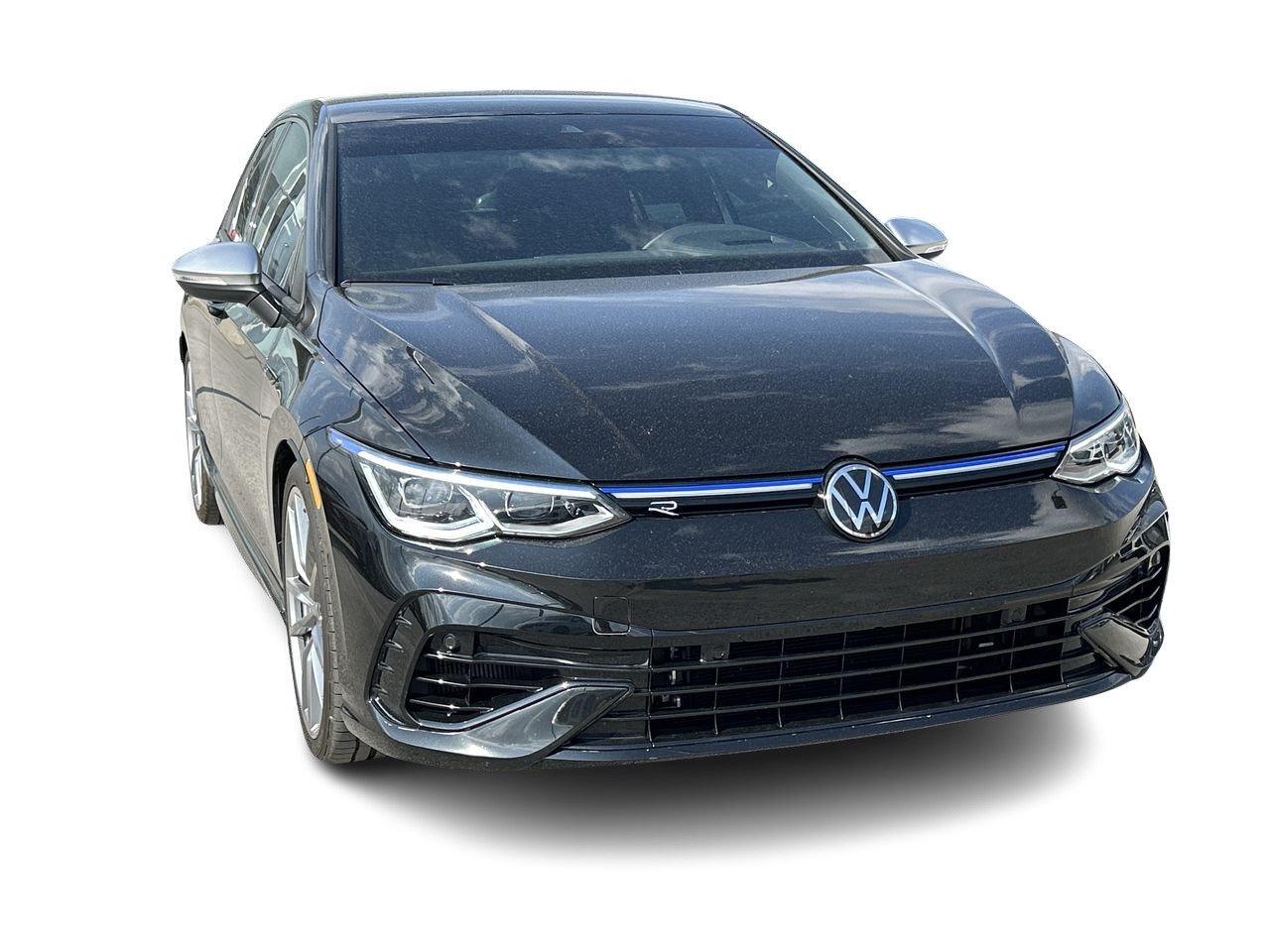 2024 Volkswagen Golf R 2.0T 7Sp at DSG w/Tip   Titan Black with Blue acce Photo