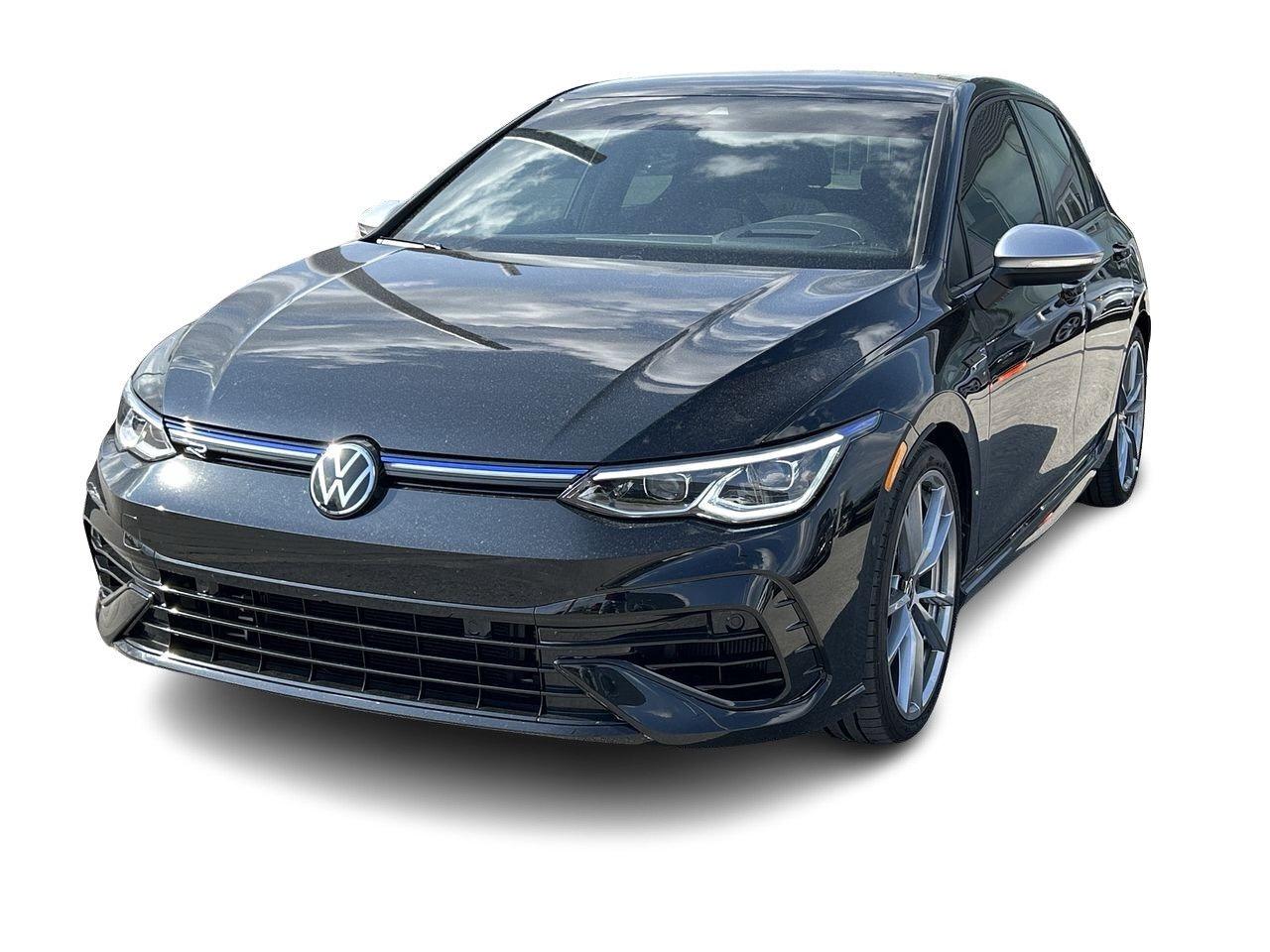2024 Volkswagen Golf R 2.0T 7Sp at DSG w/Tip   Titan Black with Blue acce Photo