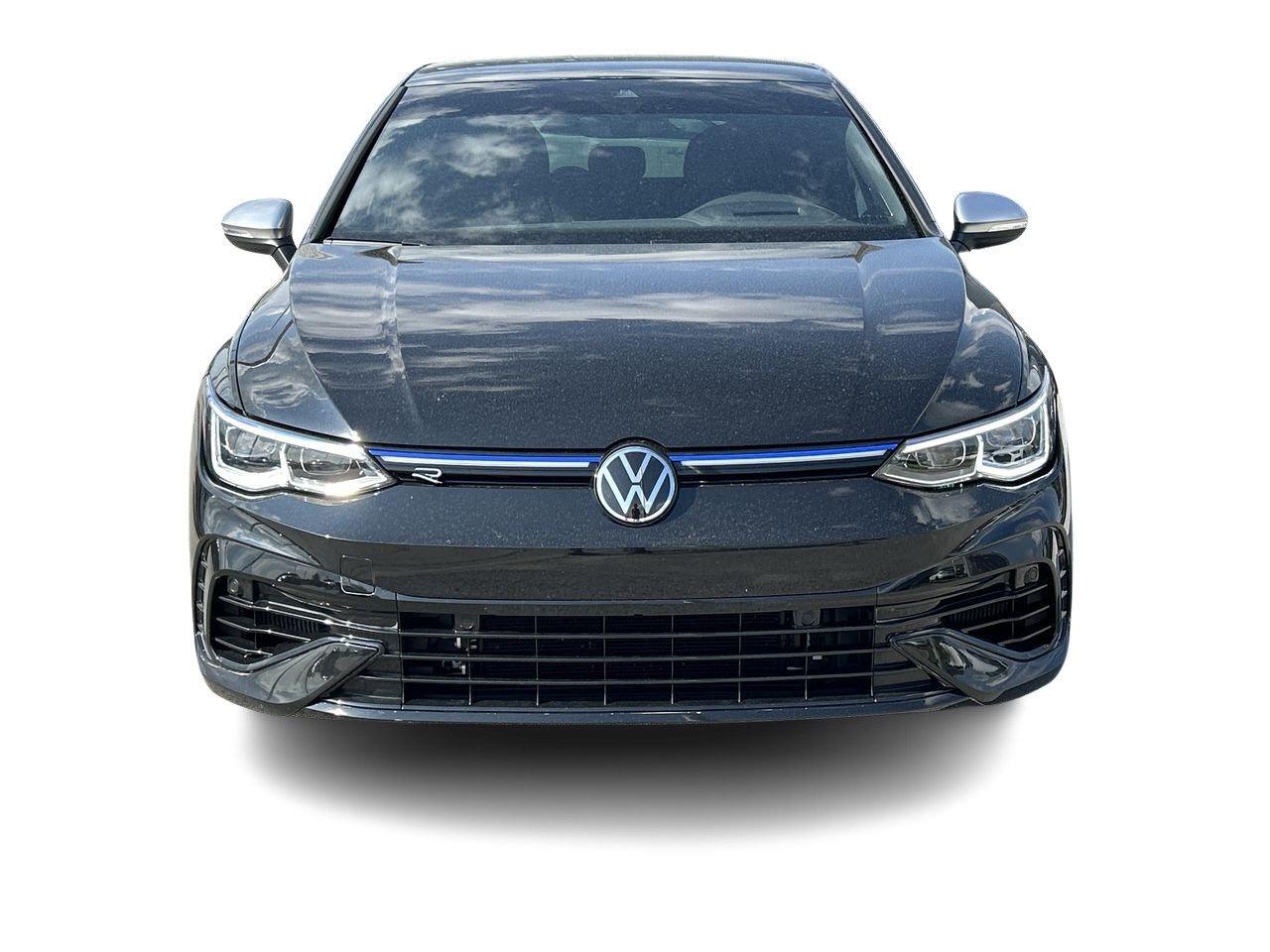 2024 Volkswagen Golf R 2.0T 7Sp at DSG w/Tip   Titan Black with Blue acce Photo