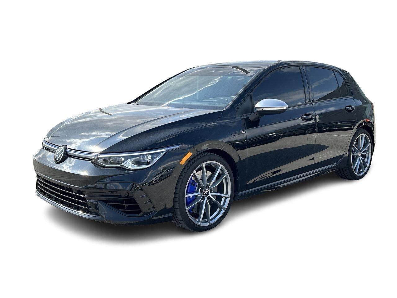 2024 Volkswagen Golf R 2.0T 7Sp at DSG w/Tip   Titan Black with Blue acce Photo