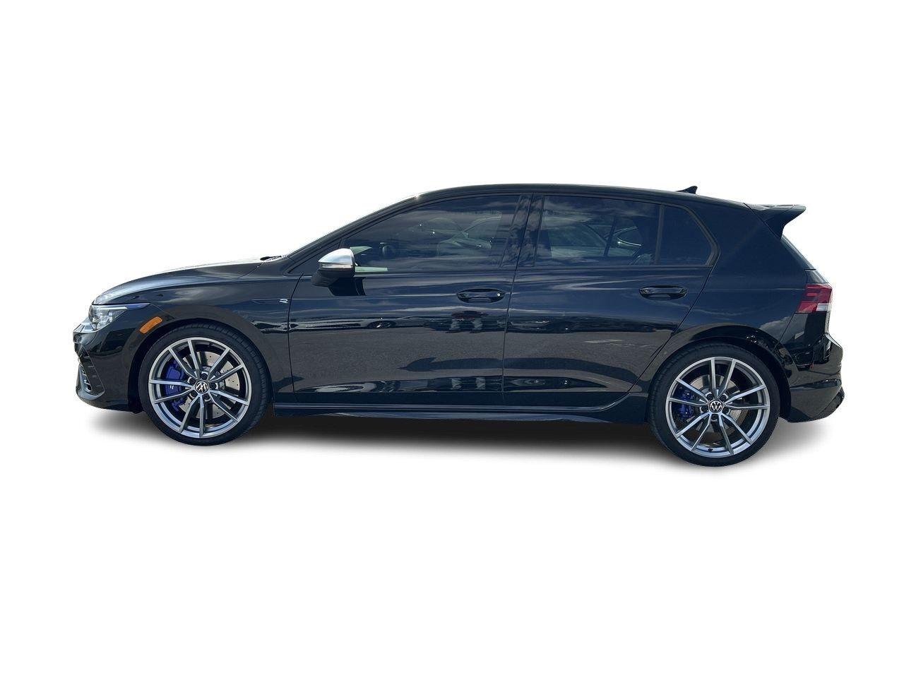 2024 Volkswagen Golf R 2.0T 7Sp at DSG w/Tip   Titan Black with Blue acce Photo