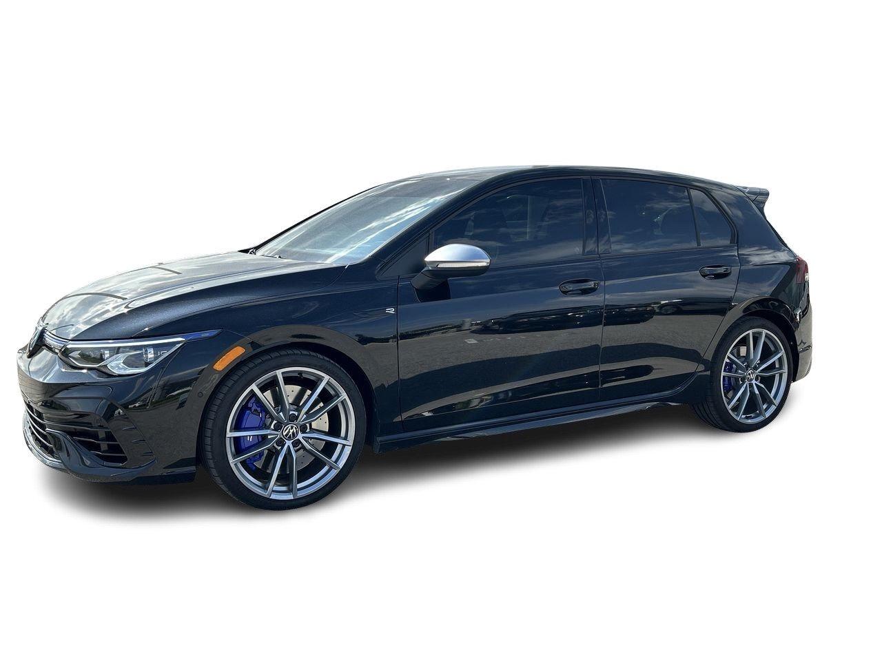 2024 Volkswagen Golf R 2.0T 7Sp at DSG w/Tip   Titan Black with Blue acce Photo
