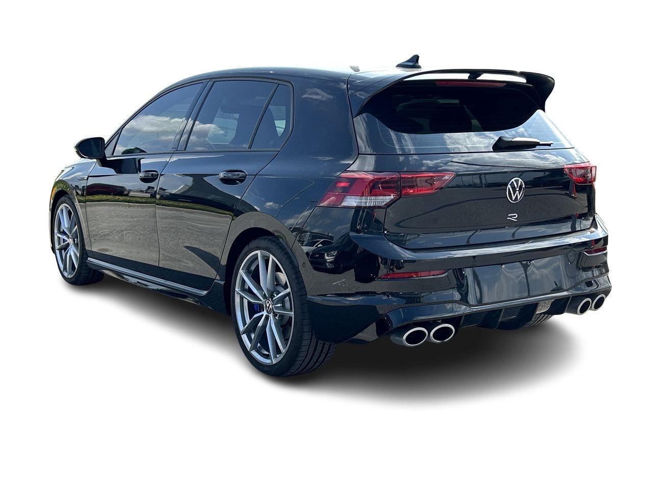 2024 Volkswagen Golf R 2.0T 7Sp at DSG w/Tip   Titan Black with Blue acce Photo