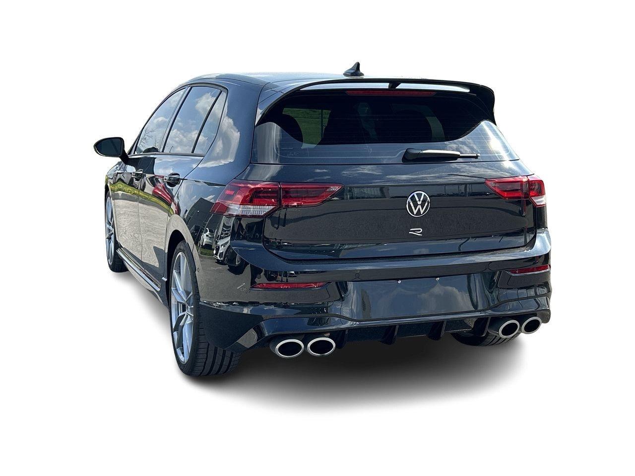 2024 Volkswagen Golf R 2.0T 7Sp at DSG w/Tip   Titan Black with Blue acce Photo