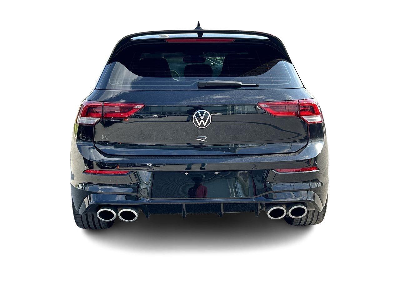 2024 Volkswagen Golf R 2.0T 7Sp at DSG w/Tip   Titan Black with Blue acce Photo