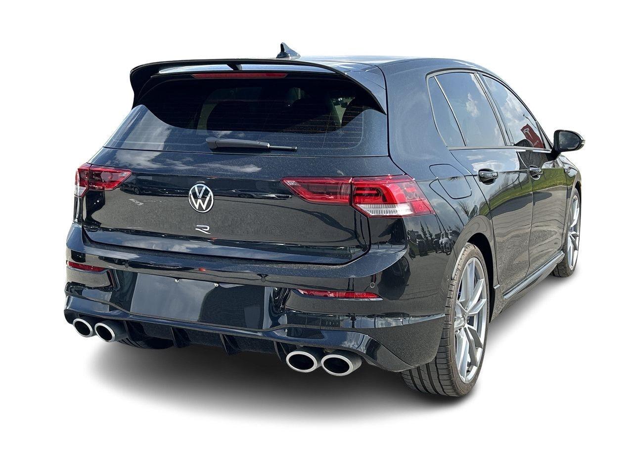 2024 Volkswagen Golf R 2.0T 7Sp at DSG w/Tip   Titan Black with Blue acce Photo