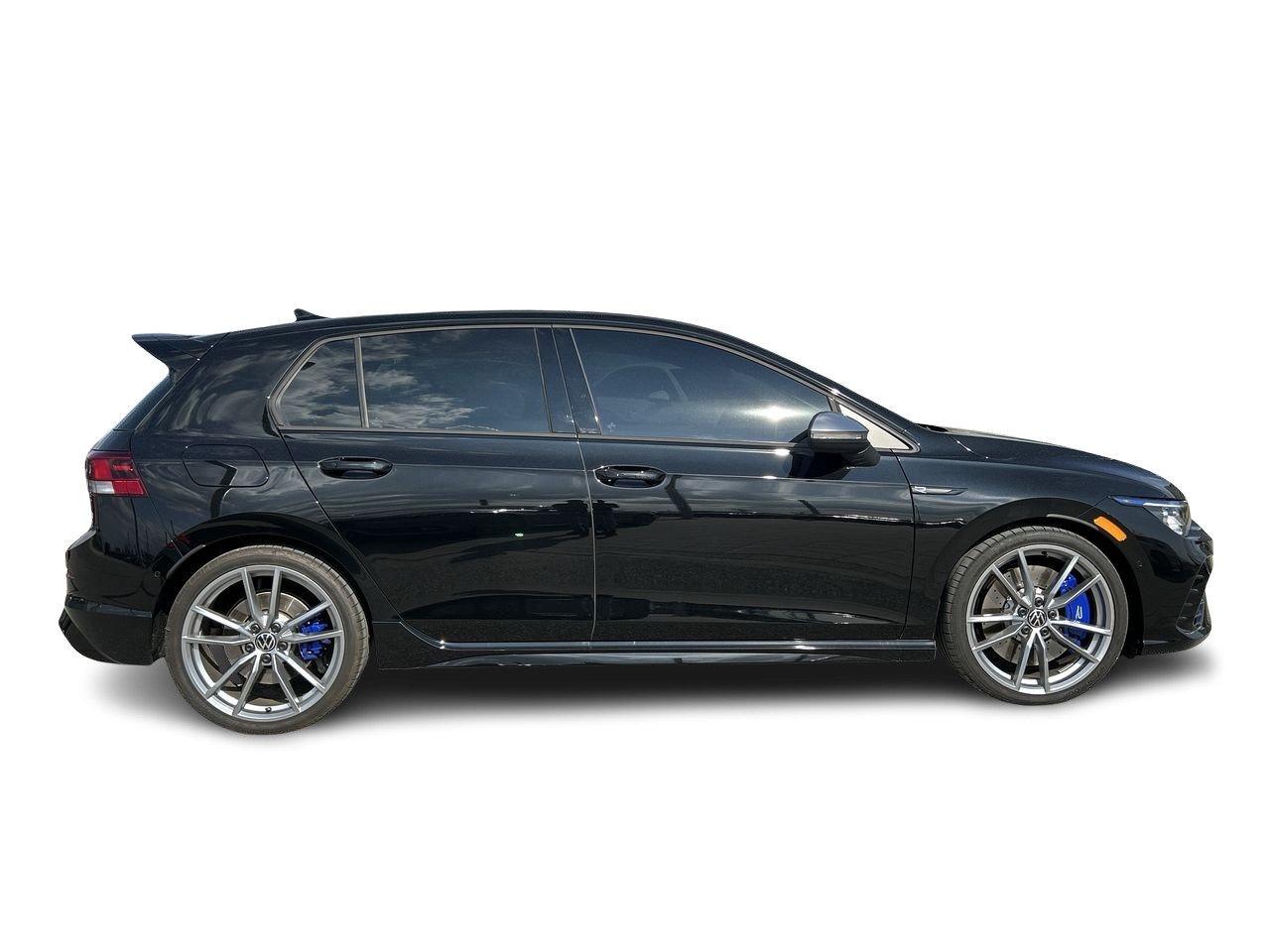 2024 Volkswagen Golf R 2.0T 7Sp at DSG w/Tip   Titan Black with Blue acce Photo