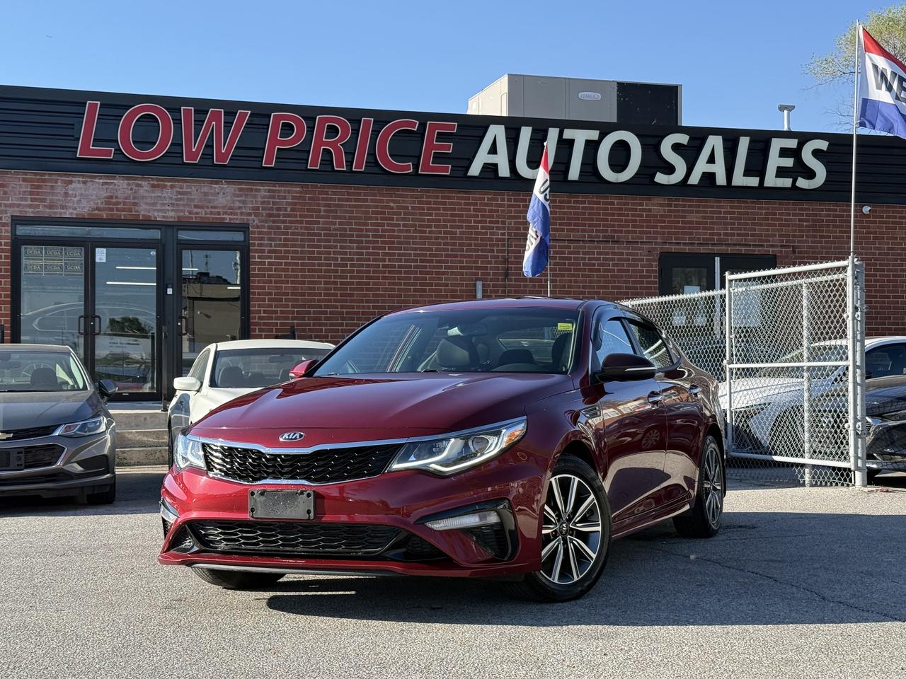 2019 Kia Optima No Accidents l LX l FWD l Auto l 2.4L l 4Cyl l Photo0
