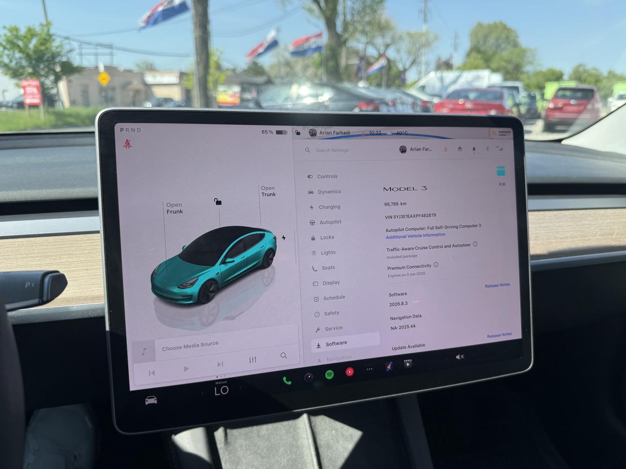 2023 Tesla Model 3 Tesla Warranty l LFP l RWD l 438KM Range l Photo