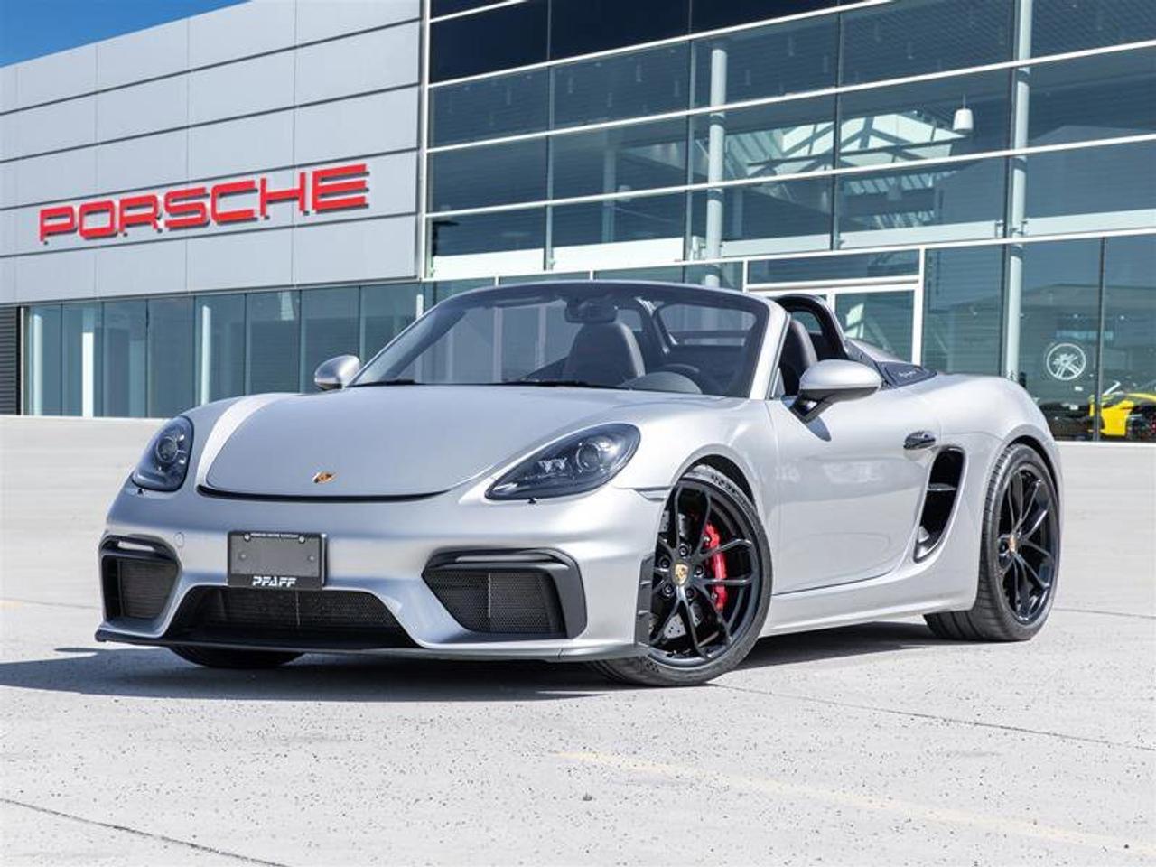 2022 Porsche 718 Spyder Roadster CPO Adaptive Sport Seats Plus Door-Sill G
