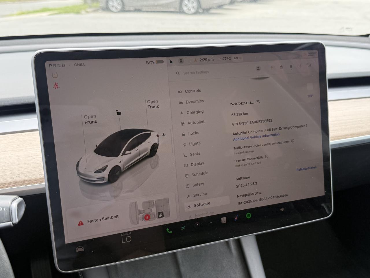 2022 Tesla Model 3 No Accidents l LFP l Ryzen l Standard Range l RWD Photo