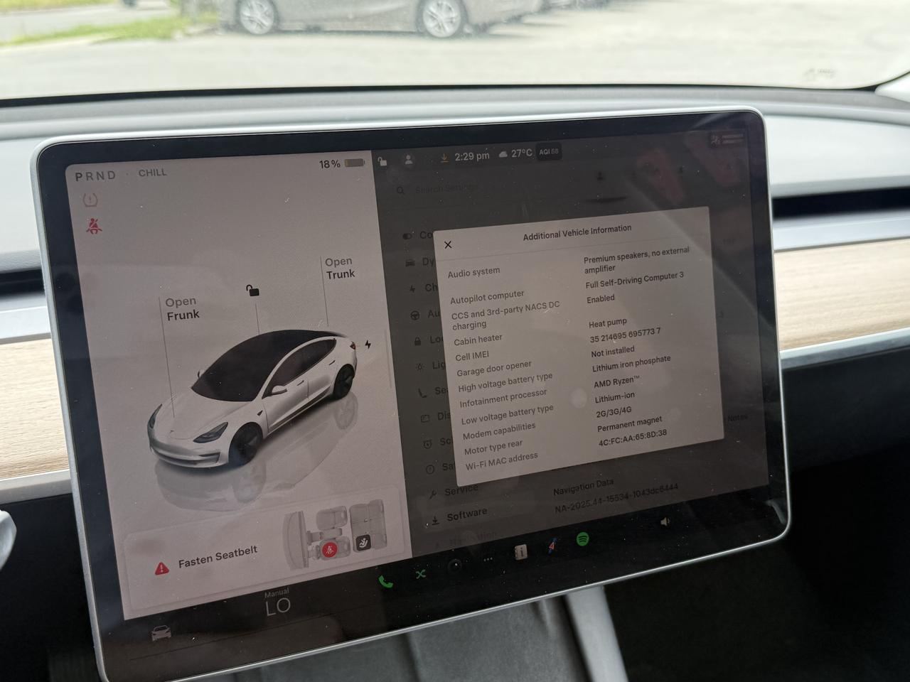 2022 Tesla Model 3 No Accidents l LFP l Ryzen l Standard Range l RWD Photo