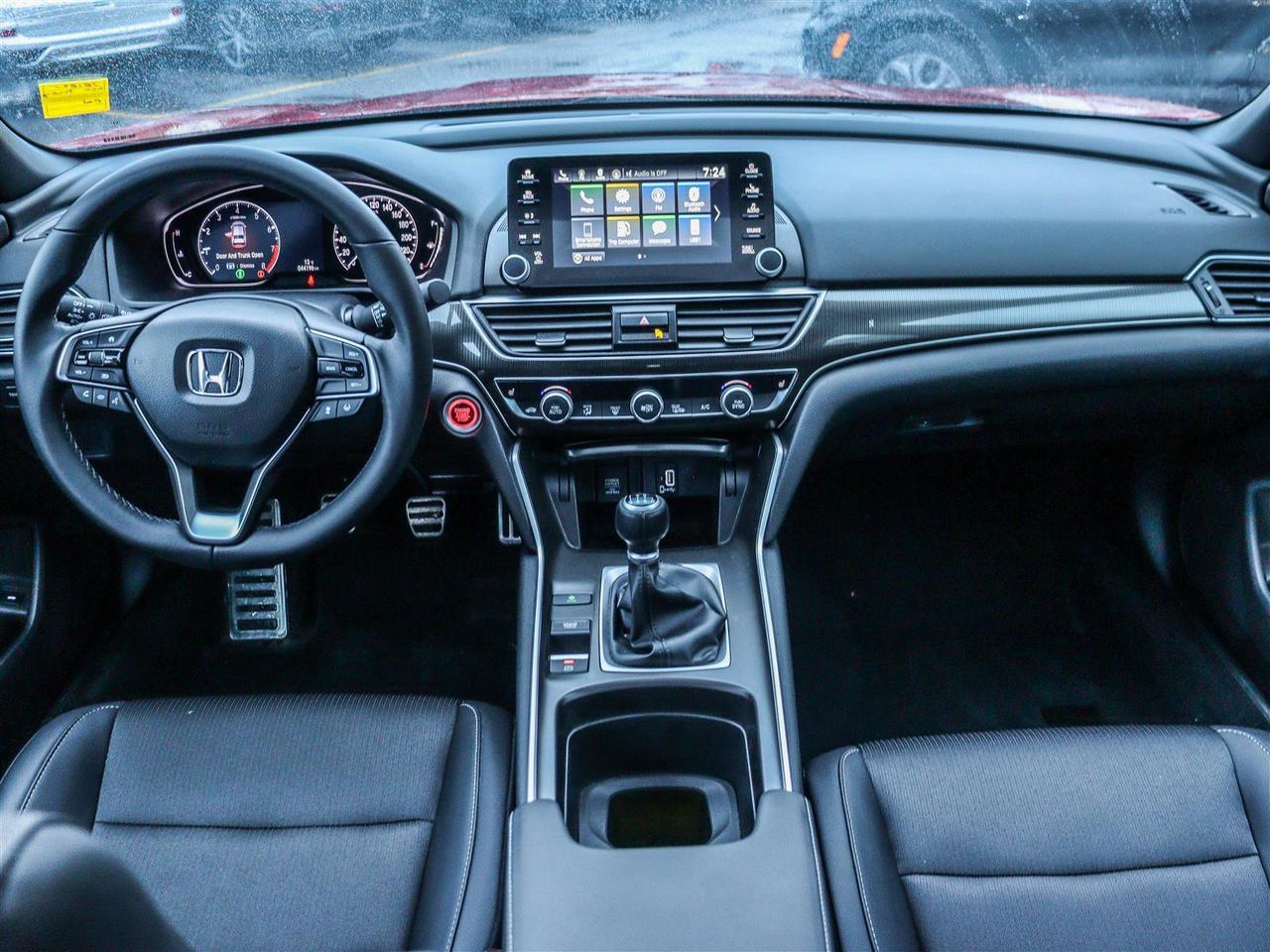 2019 Honda Accord Sport 2.0T 6-SPEED MANUAL SUNROOF LANEWATCH Photo