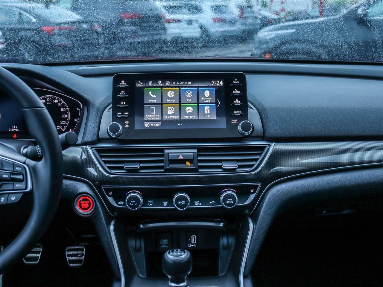2019 Honda Accord Sport 2.0T 6-SPEED MANUAL SUNROOF LANEWATCH Photo