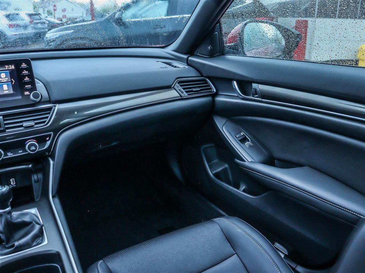 2019 Honda Accord Sport 2.0T 6-SPEED MANUAL SUNROOF LANEWATCH Photo