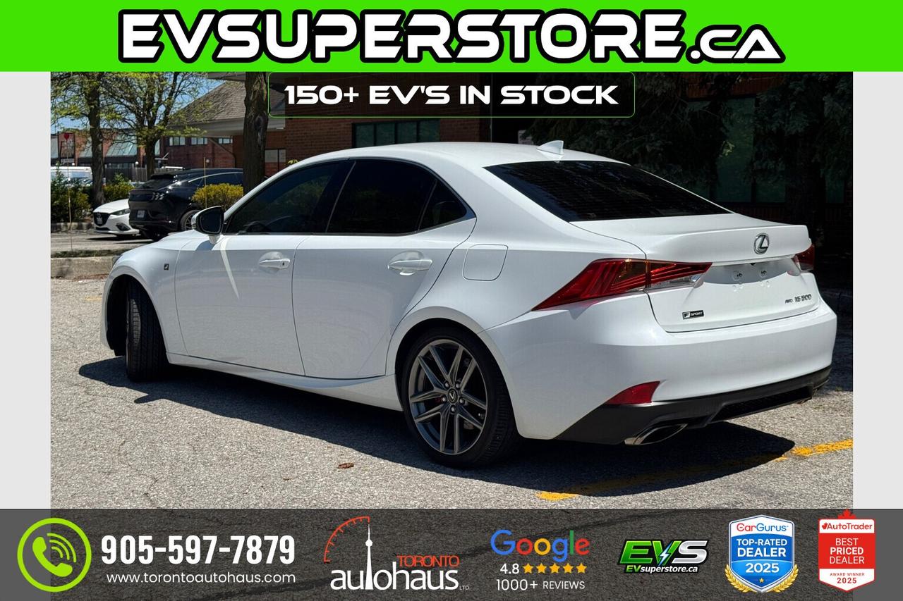 2017 Lexus IS 300/F-SPORT 2/NO ACCIDENTS/RED INT Photo3