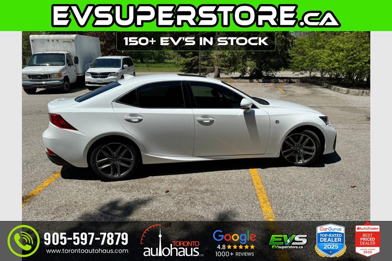2017 Lexus IS 300/F-SPORT 2/NO ACCIDENTS/RED INT Photo