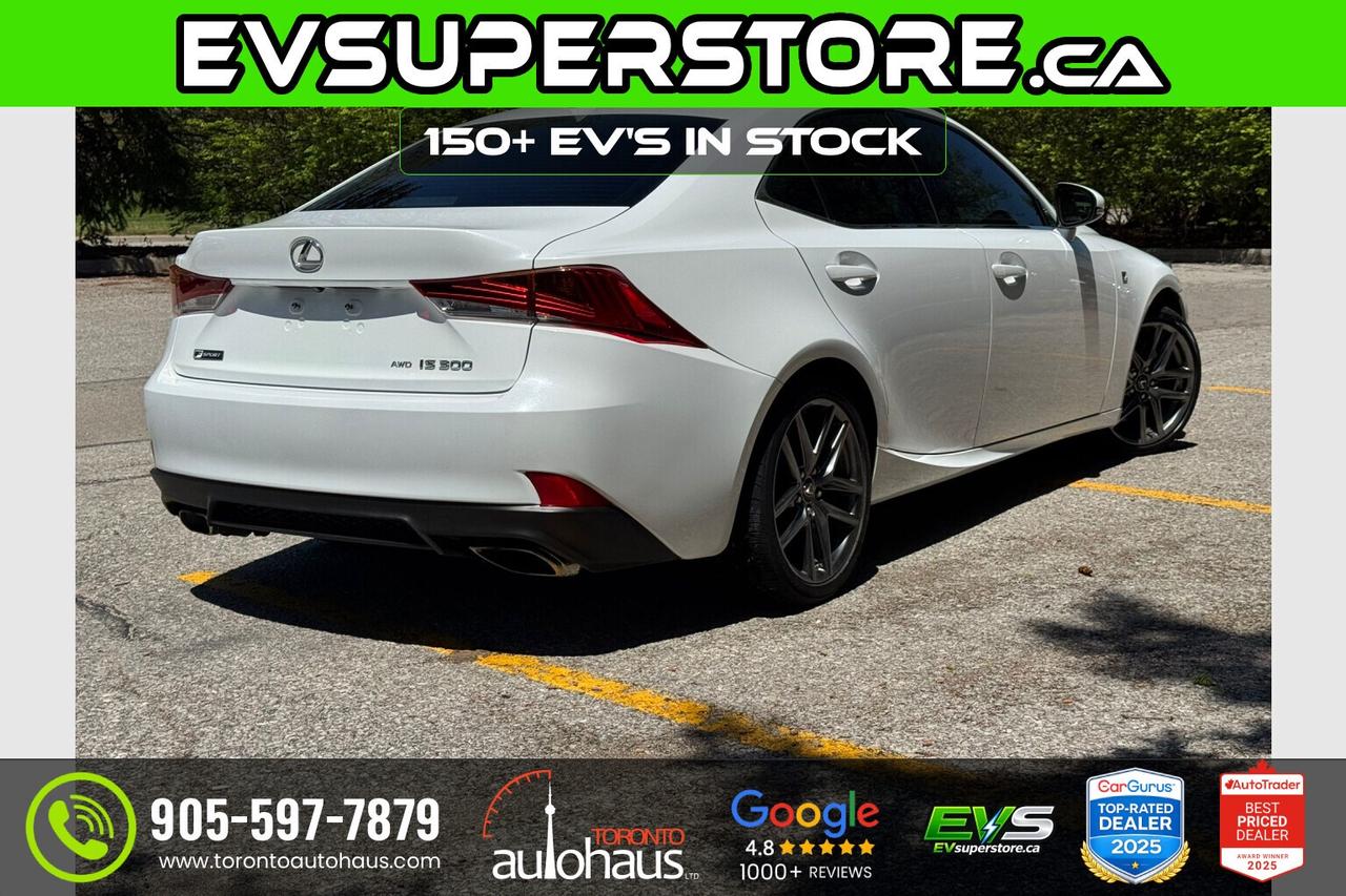 2017 Lexus IS 300/F-SPORT 2/NO ACCIDENTS/RED INT Photo