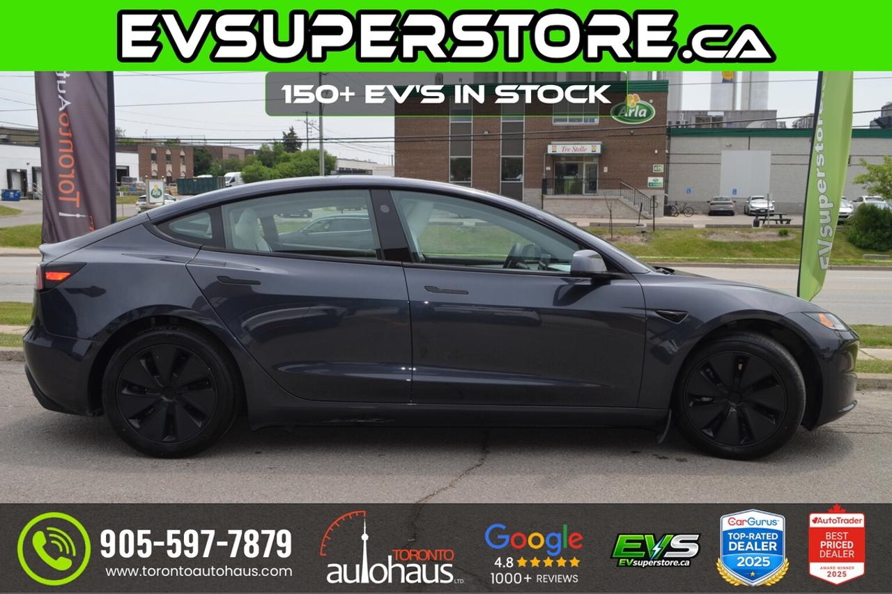 2024 Tesla Model 3 LR AWD I WHITE INTERIOR I EVSUPERSTORE.CA Photo
