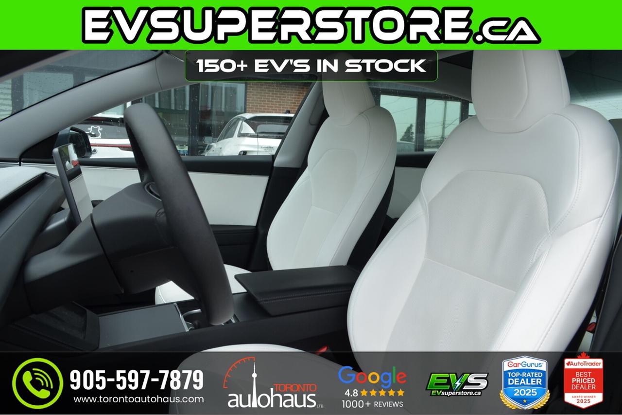 2024 Tesla Model 3 LR AWD I WHITE INTERIOR I EVSUPERSTORE.CA Photo