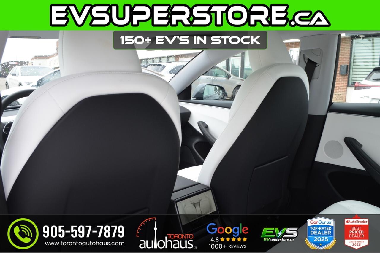 2024 Tesla Model 3 LR AWD I WHITE INTERIOR I EVSUPERSTORE.CA Photo