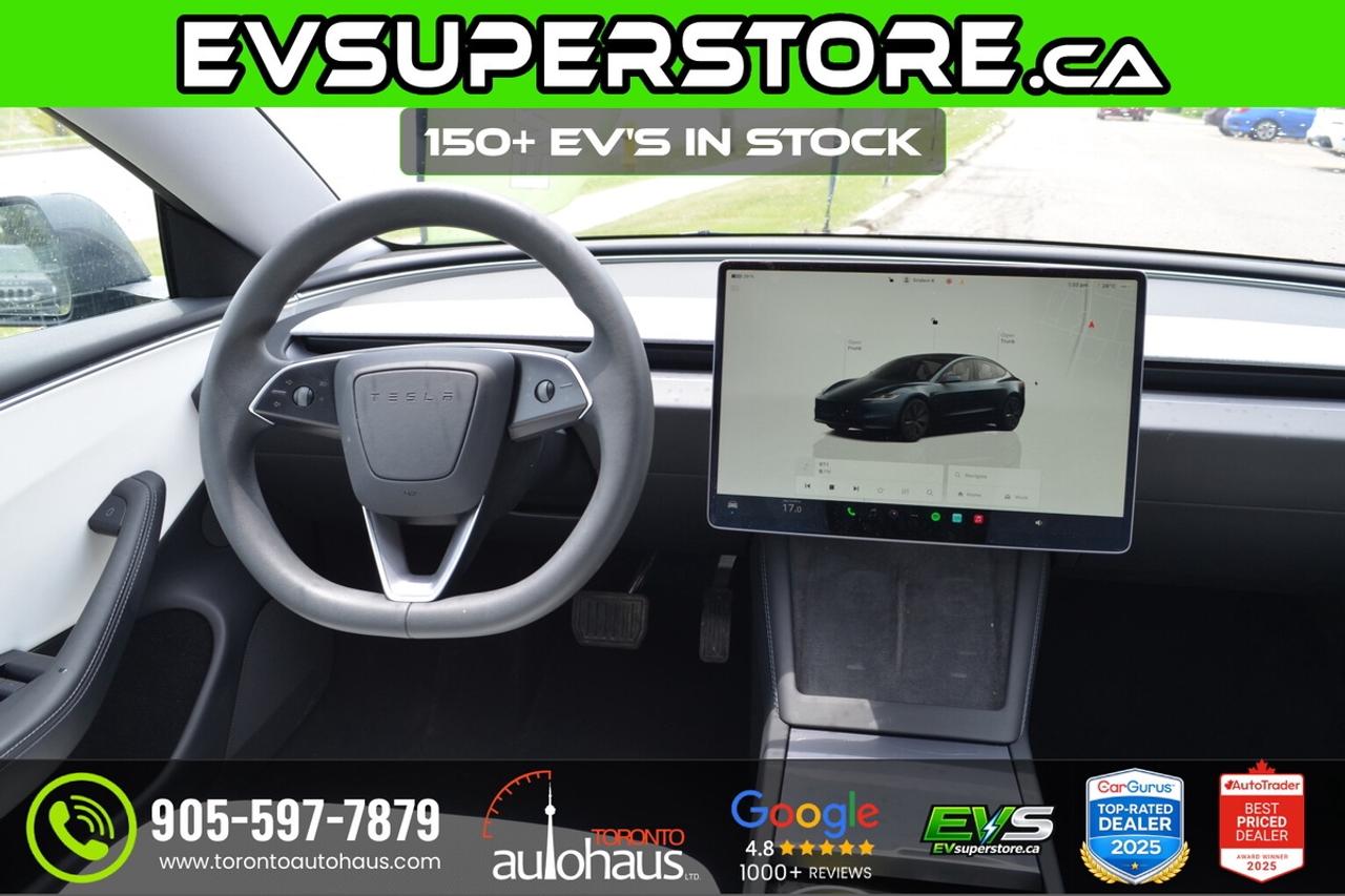2024 Tesla Model 3 LR AWD I WHITE INTERIOR I EVSUPERSTORE.CA Photo