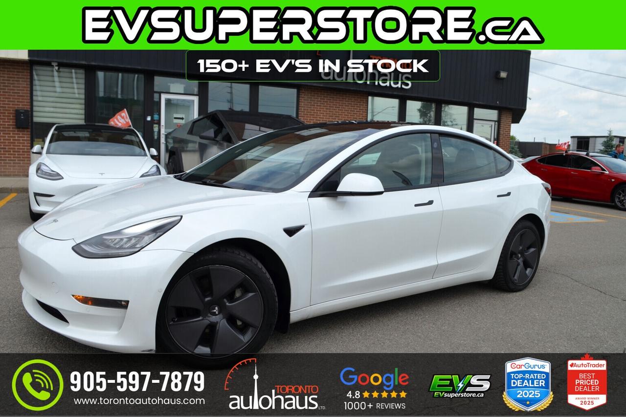 2022 Tesla Model 3 LR AWD I EVSUPERSTORE.CA Photo