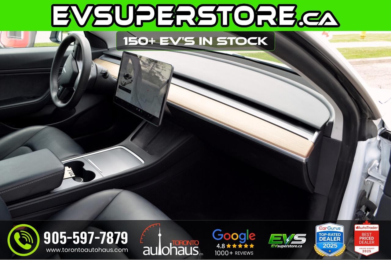 2022 Tesla Model 3 LR AWD I EVSUPERSTORE.CA Photo