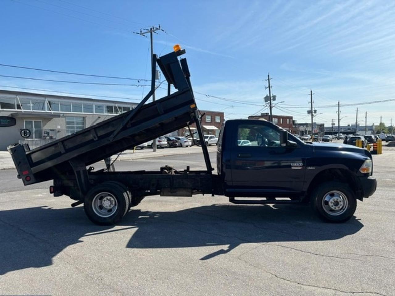 2012 RAM 3500 4WD-V8 HEMI-11 FOOT DEL DUMP BOX-1 OWNER-CERTIFIED Photo