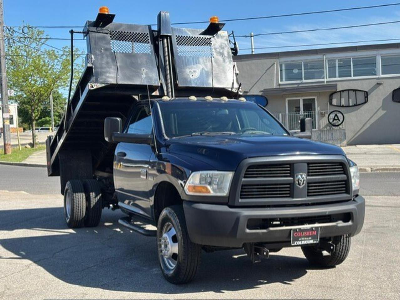 2012 RAM 3500 4WD-V8 HEMI-11 FOOT DEL DUMP BOX-1 OWNER-CERTIFIED Photo