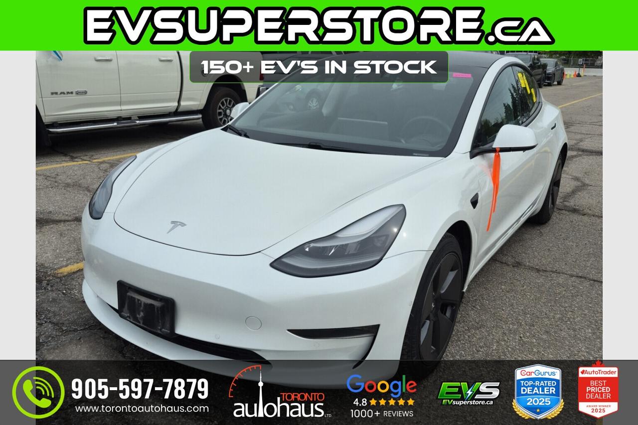 2021 Tesla Model 3 LR AWD I EVSUPERSTORE.CA Photo