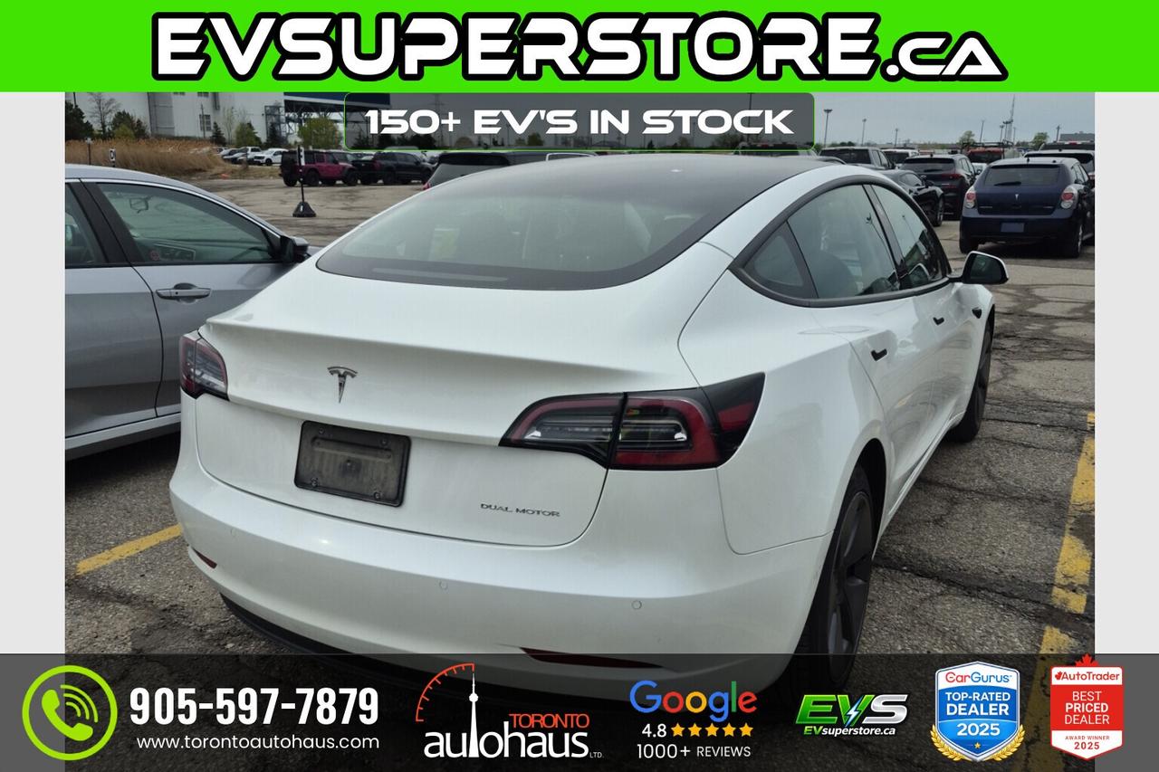 2021 Tesla Model 3 LR AWD I EVSUPERSTORE.CA Photo