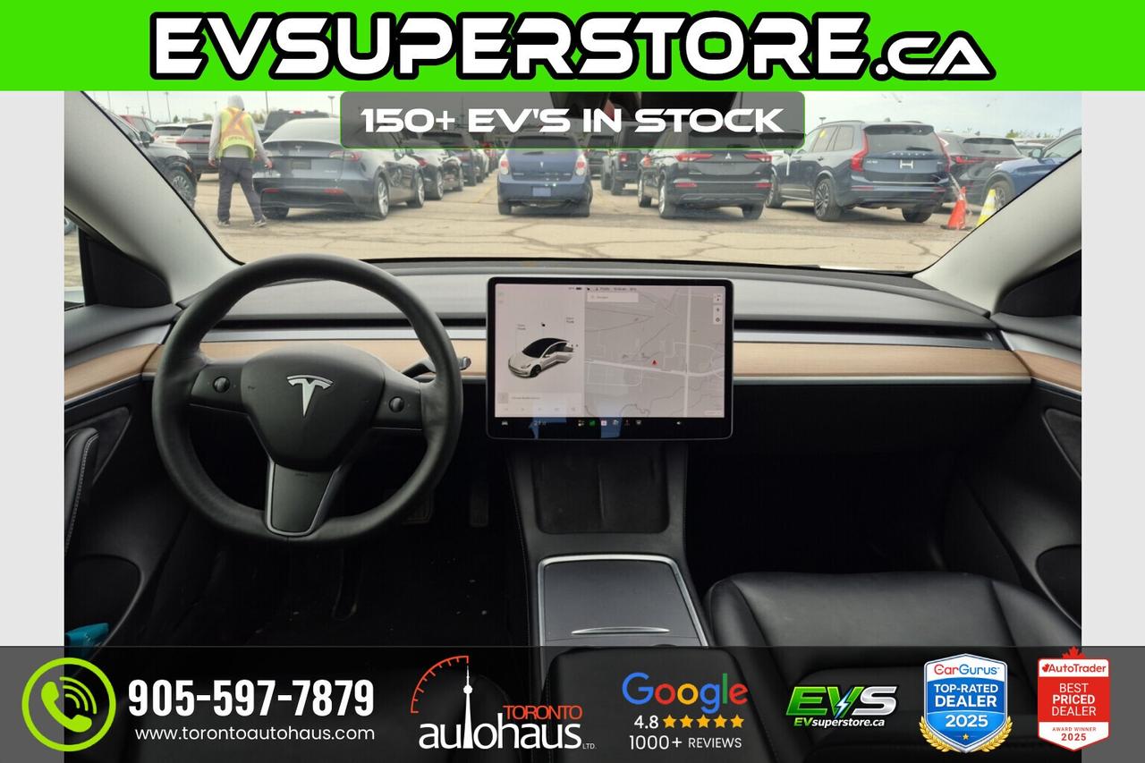 2021 Tesla Model 3 LR AWD I EVSUPERSTORE.CA Photo