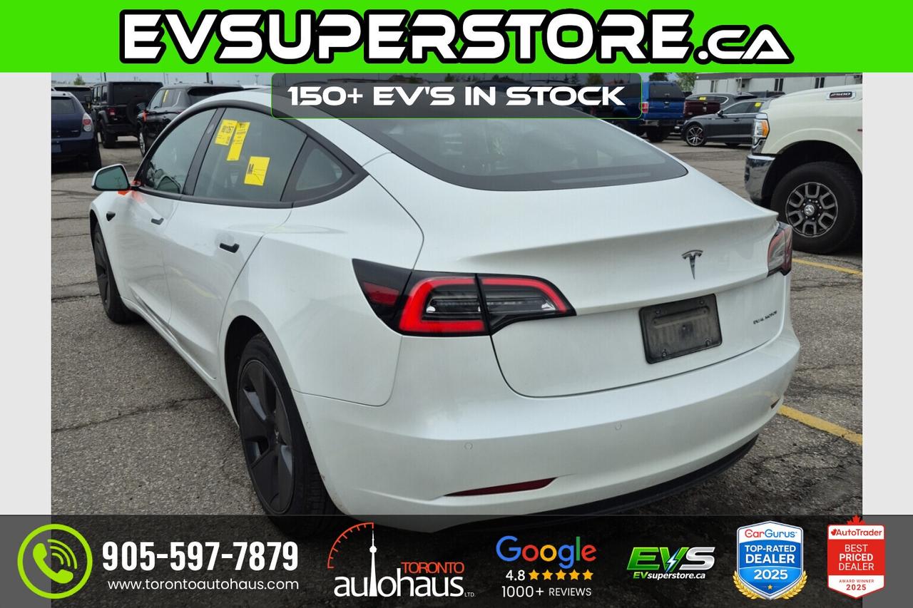 2021 Tesla Model 3 LR AWD I EVSUPERSTORE.CA Photo