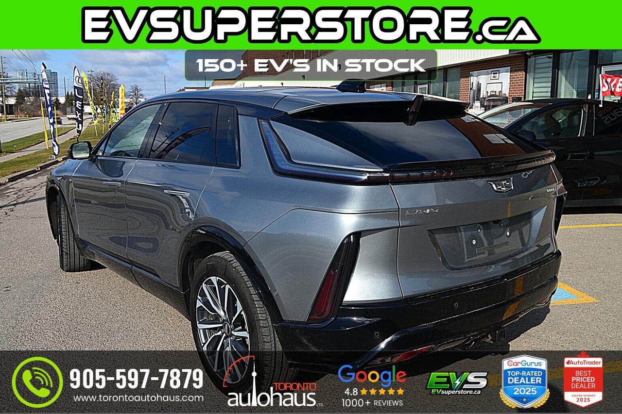 2024 Cadillac LYRIQ SPORT 2 AWD I 12 in STOCK at EVSUPERSTORE.ca Photo