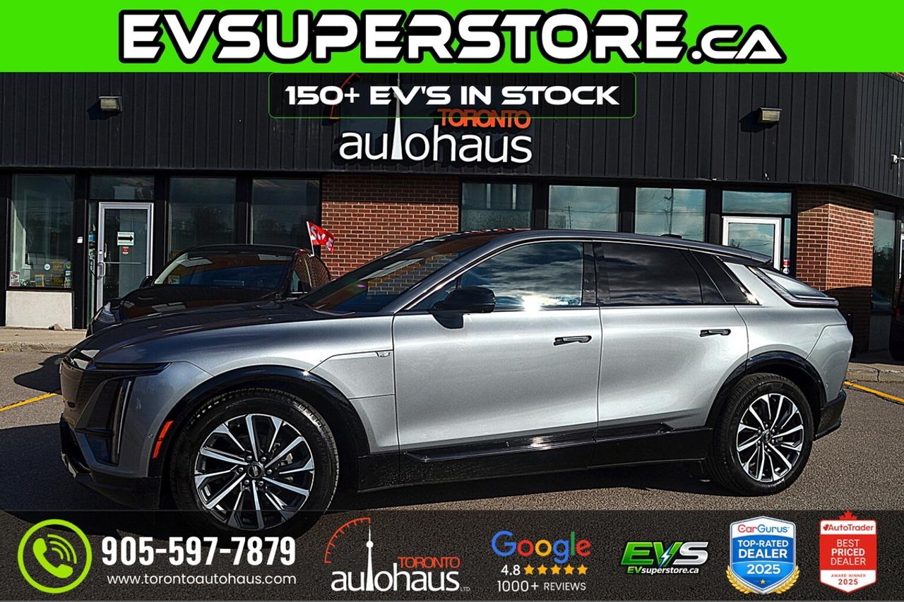 2024 Cadillac LYRIQ SPORT 2 AWD I 12 in STOCK at EVSUPERSTORE.ca Photo