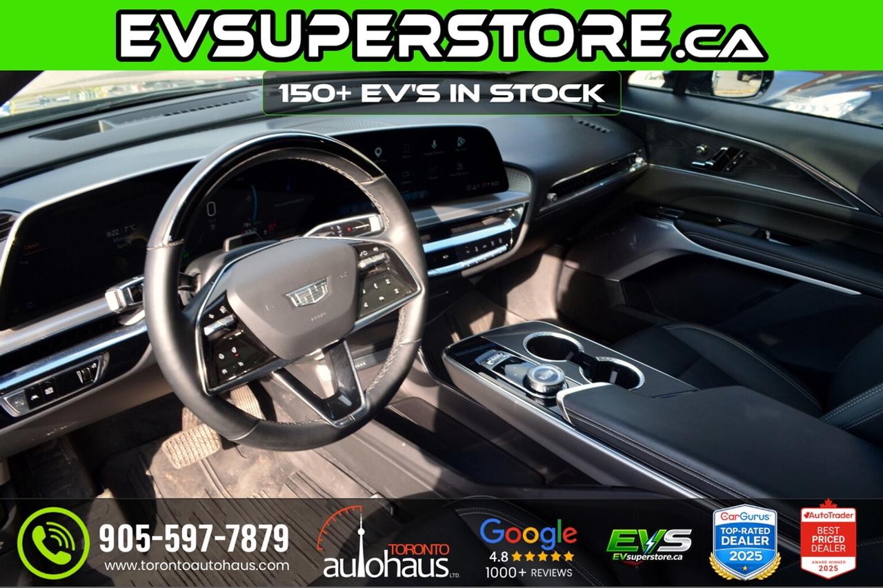 2024 Cadillac LYRIQ SPORT 2 AWD I 12 in STOCK at EVSUPERSTORE.ca Photo