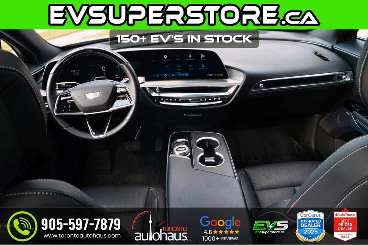 2024 Cadillac LYRIQ SPORT 2 AWD I 12 in STOCK at EVSUPERSTORE.ca Photo