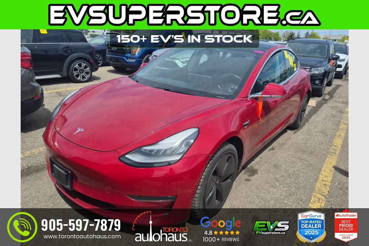 2018 Tesla Model 3 LR AWD I EVSUPERSTORE.CA Photo