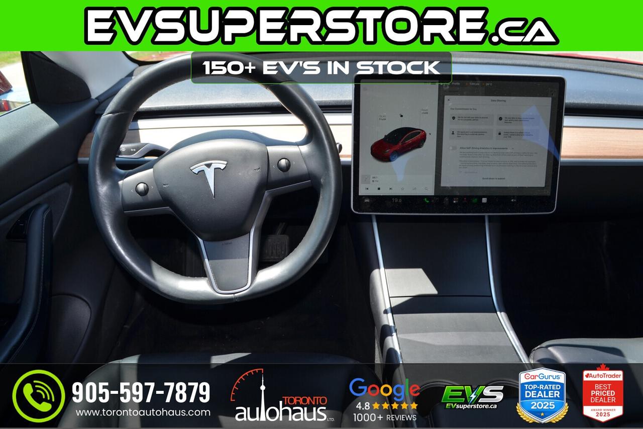 2018 Tesla Model 3 LR AWD I EVSUPERSTORE.CA Photo