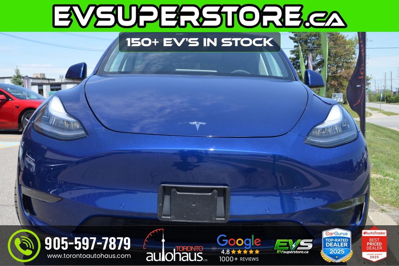 2020 Tesla Model Y LR AWD I EVSUPERSTORE.CA Photo