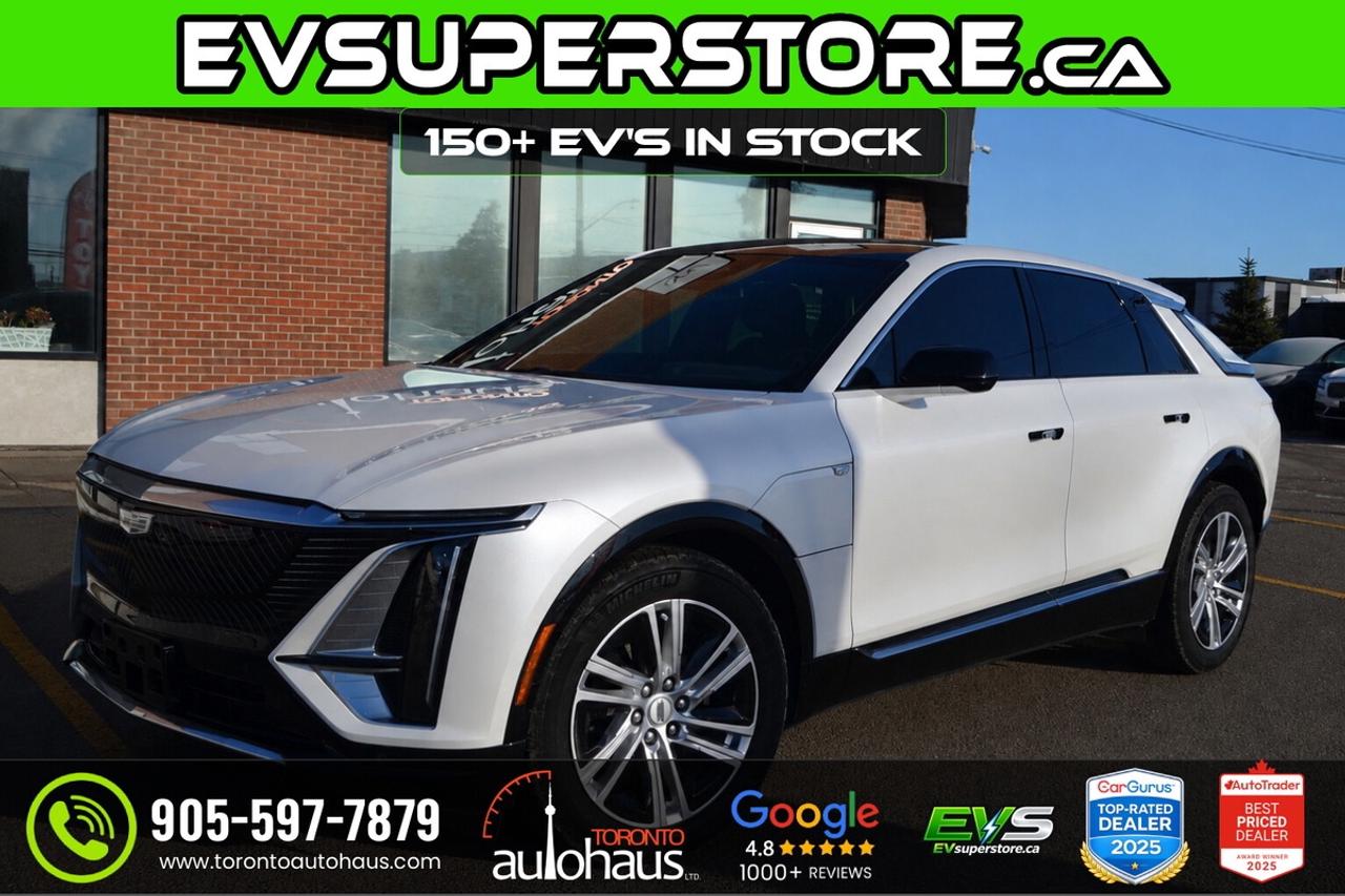 2024 Cadillac LYRIQ AWD I 16 in STOCK at EVSUPERSTORE.ca Photo